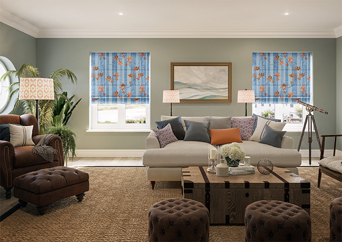 Birch Tree Velvet, Autumn - Twist&Fit Roman Blind - Image 8